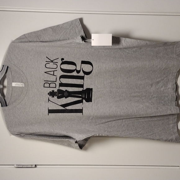 Black King Gray Tee - Picture 4 of 4